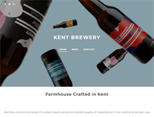 Tablet Screenshot of kentbrewery.com